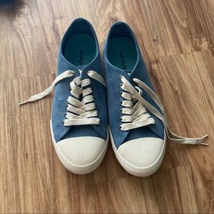 Seavees Army Issue Blue Suede -10.5